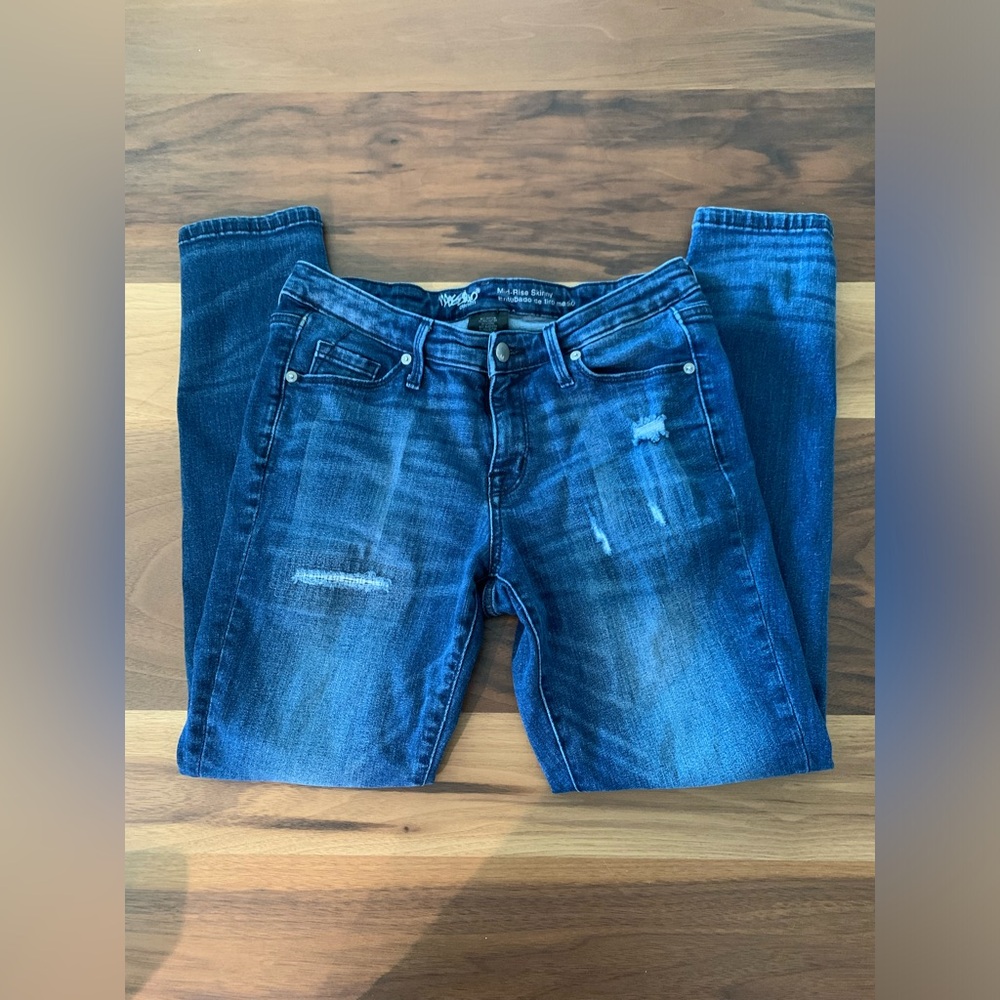 Mossimo Mid Rise Skinny Jeans